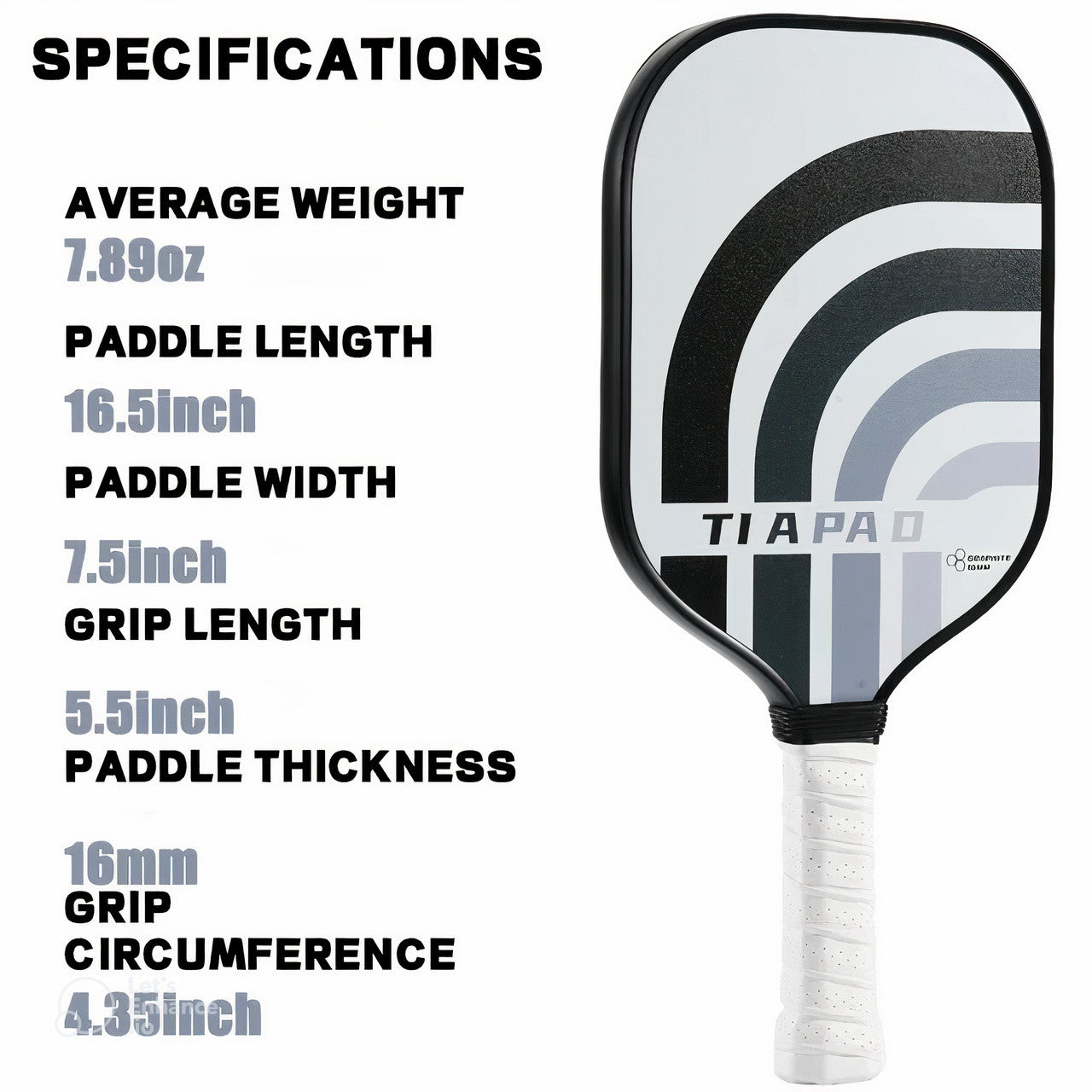 TiaPad Pickleball Paddle Set