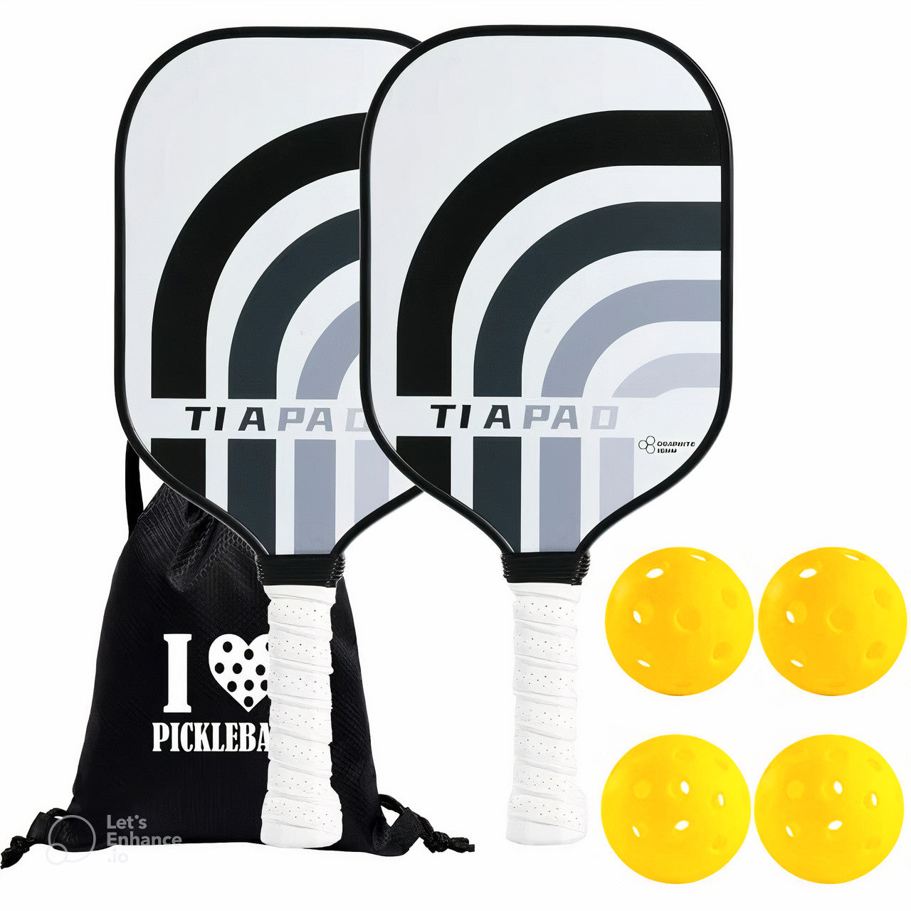 TiaPad Pickleball Paddle Set